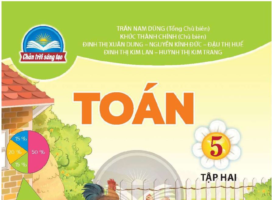 Sách giáo khoa Toán 5 Chân trời sáng tạoTập 2_Miễn phí